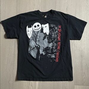 Vintage Y2K the nightmare before Christmas shirt